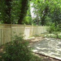 6-feet-High-Wood-Board-on-Board-with-Square-Lattice